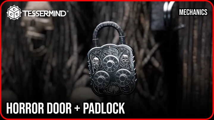 Scary Door + Skull Padlock — FAB listing artwork